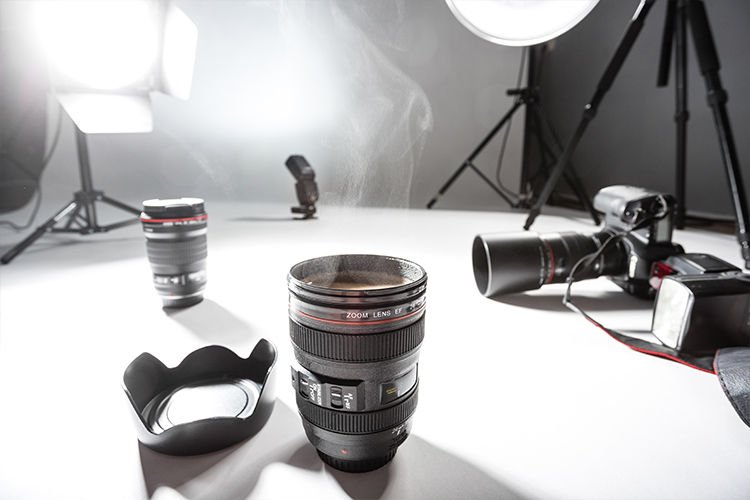 Gadget Master Lens Mug, Fotografický hrnek 450 ml.