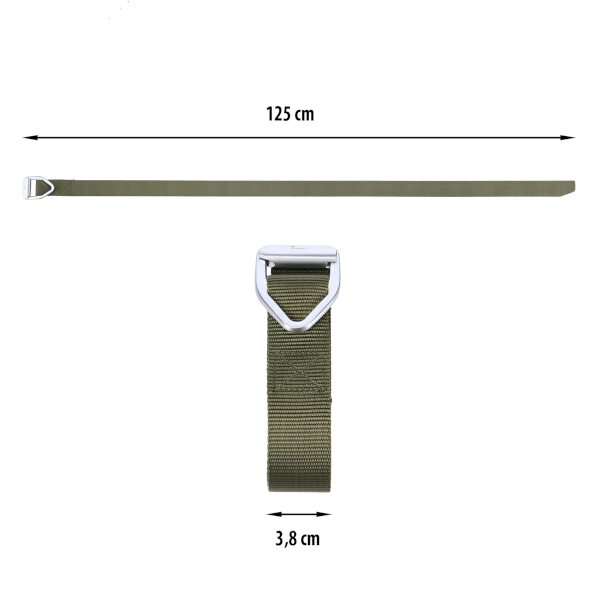 Taktický opasek NILS Camp NC1728, zelený, 125 cm