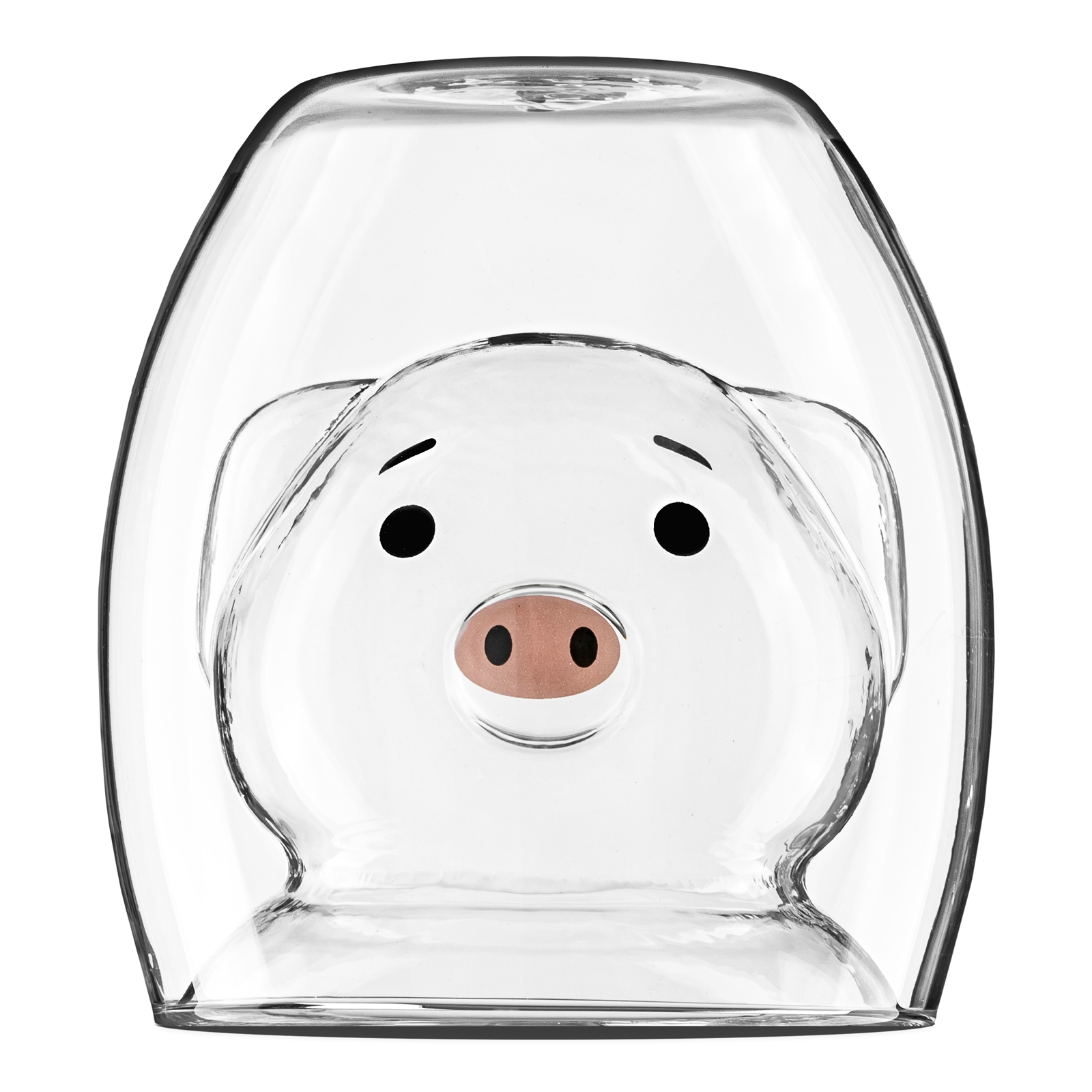 Dvoustěnná skleněná sklenice Ping 200ml.