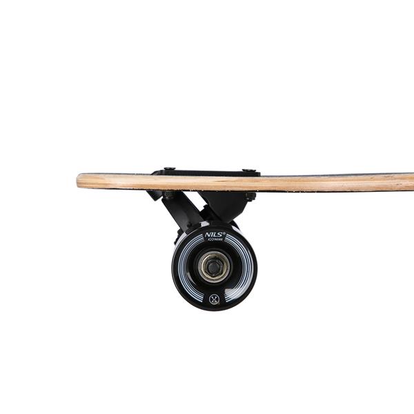Longboard NILS Extreme Wood Skull, 104x24 cm