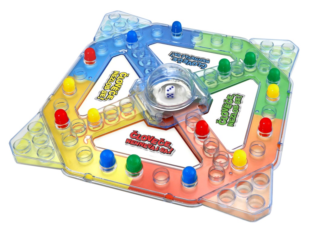 Alltoys Funville Člověče nezlob se - společenská hra