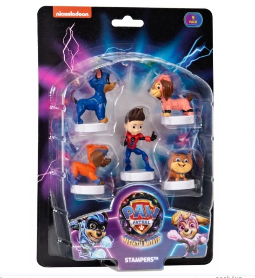 Sada razítek Paw patrol II., 5ks