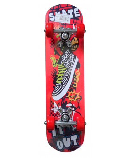 Dětský skateboard s potiskem 60x15 cm