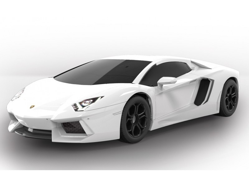Airfix Quick Bulid J6007 Lamborghini Aventador LP 700-4, Bílé