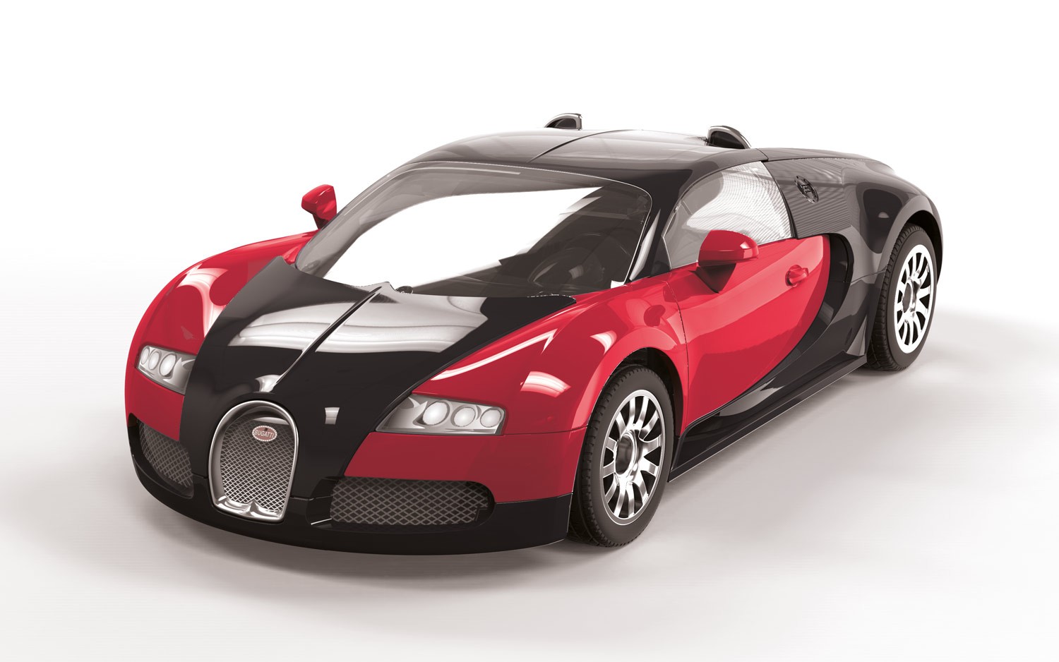 Airfix Quick Bulid J6020 Bugatti Veyron Červená