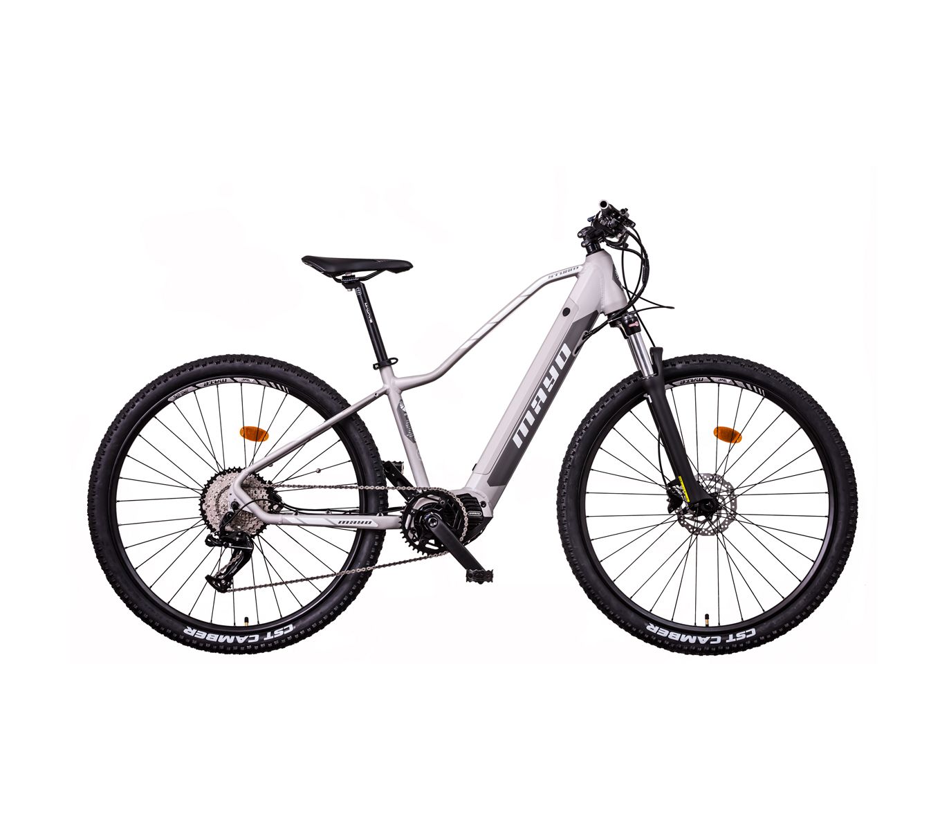 MAYO e-XC 29" STORM TOUR D Horské elektrokolo, rám 16", šedo-bílé