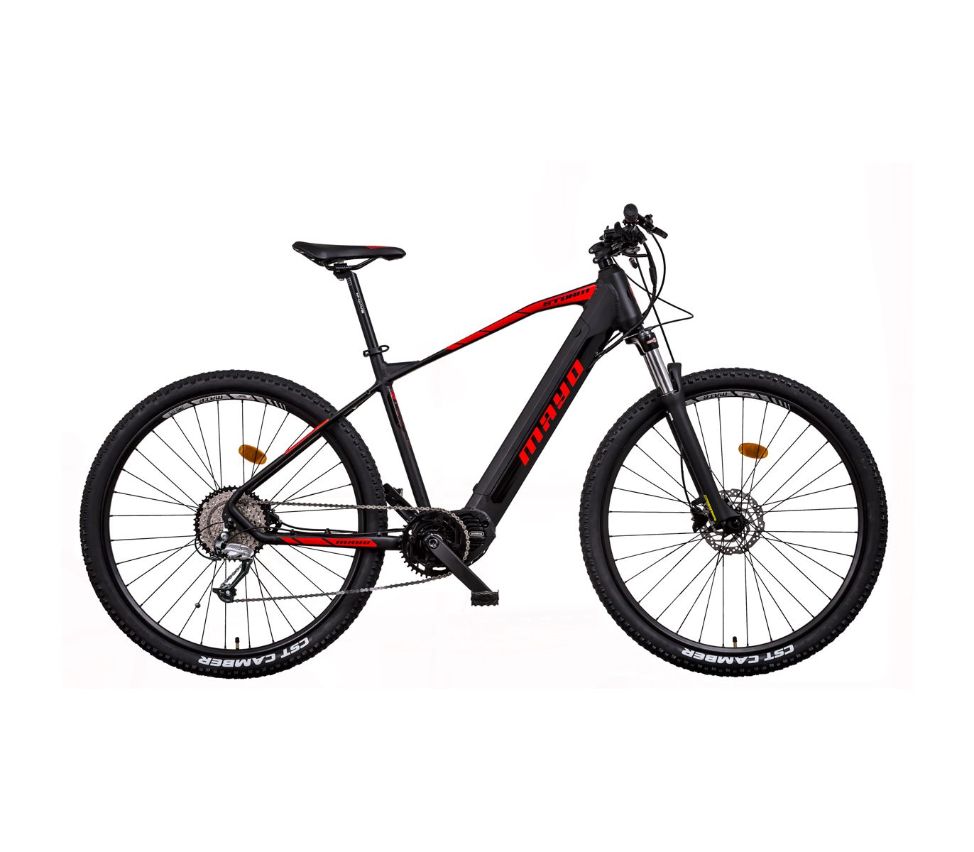 MAYO e-XC 29" STORM TOUR D Horské elektrokolo, rám 19", černo-červené