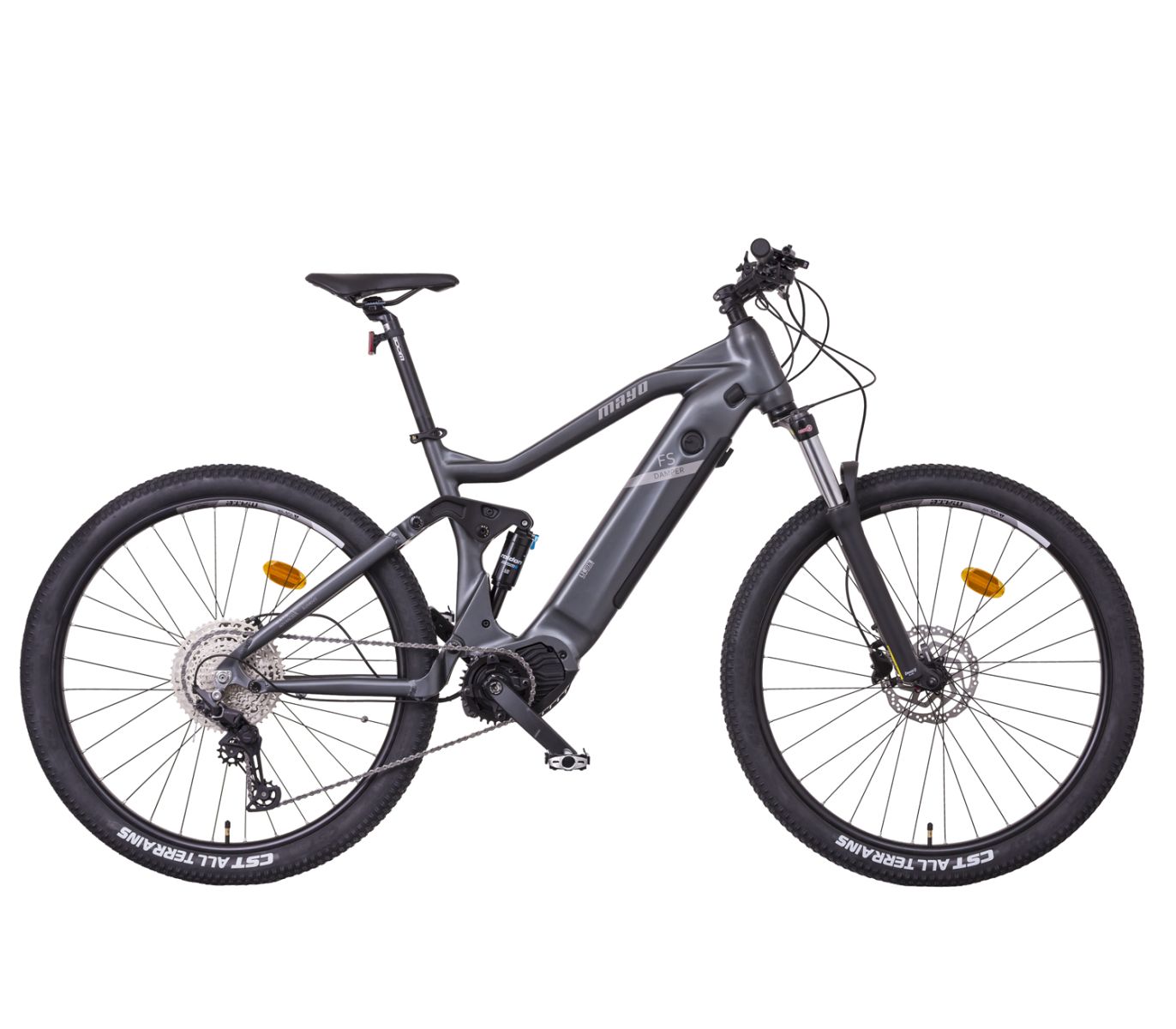 MAYO e-FS 29" Horské elektrokolo DAMPER POWER D 1x10spd 2026 atracitové
