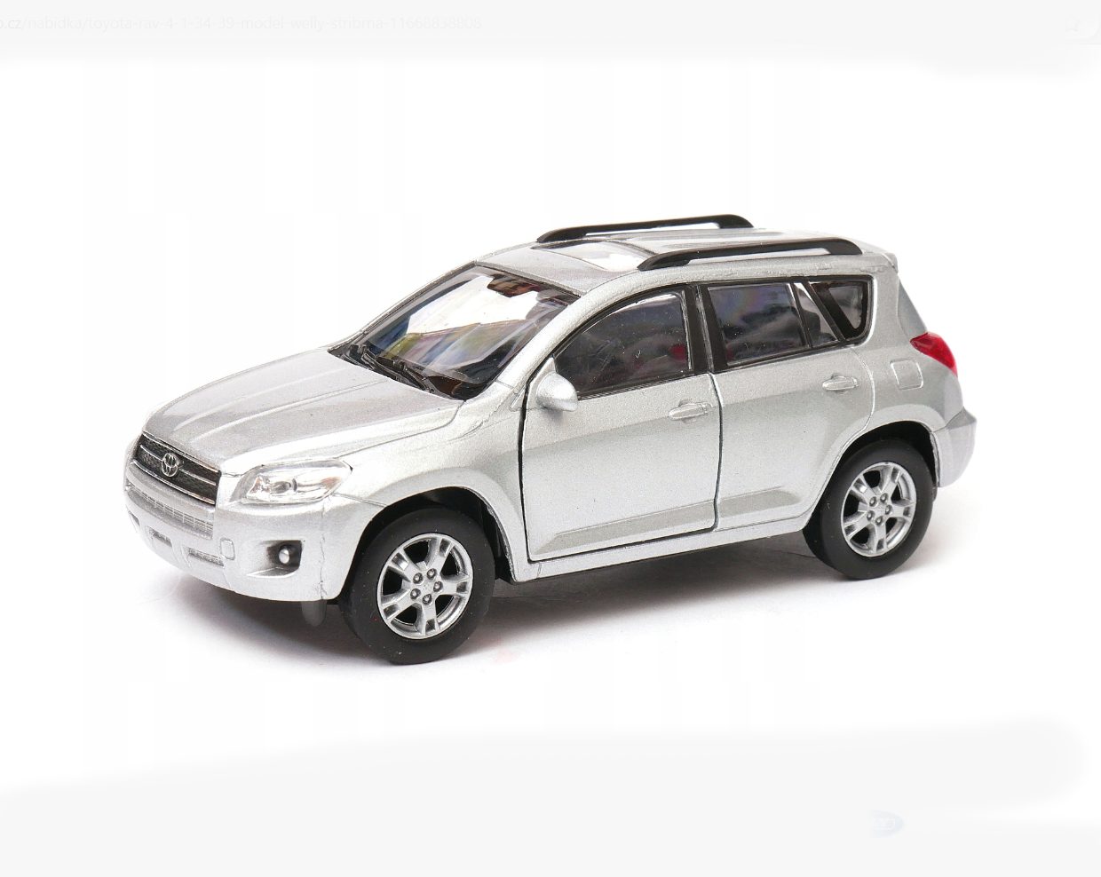 Welly Toyota RAV4, Stříbrná 1:34-39