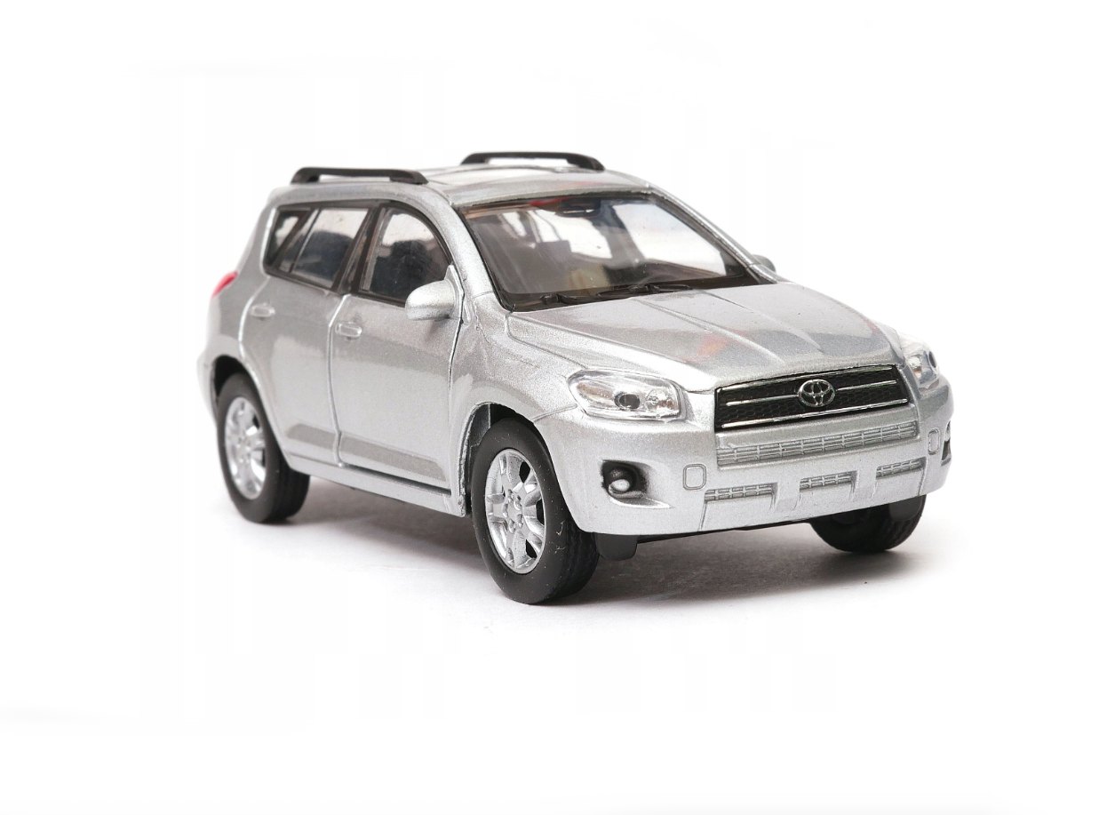 Welly Toyota RAV4, Stříbrná 1:34-39