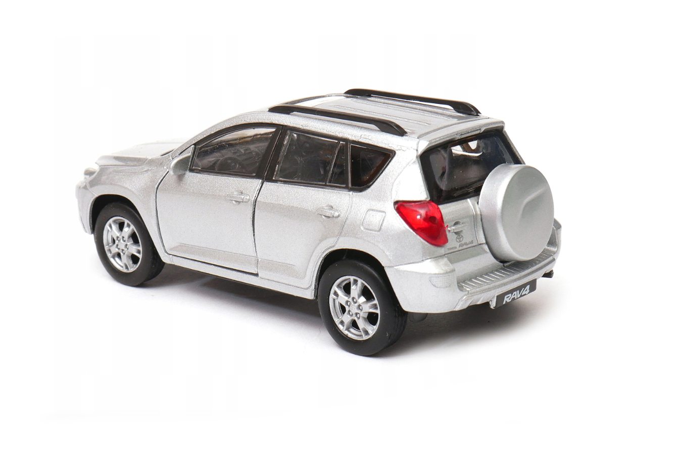 Welly Toyota RAV4, Stříbrná 1:34-39