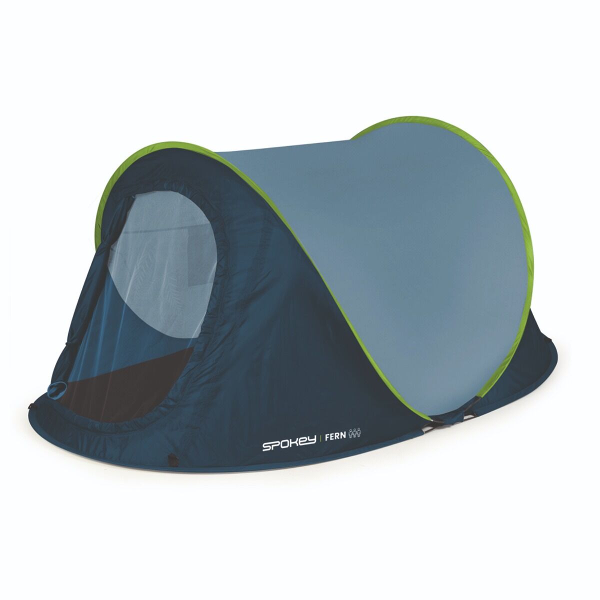 Spokey SAPPHIRE Samorozkládací stan pro 2 osoby, zelený, 245xx145x105 cm