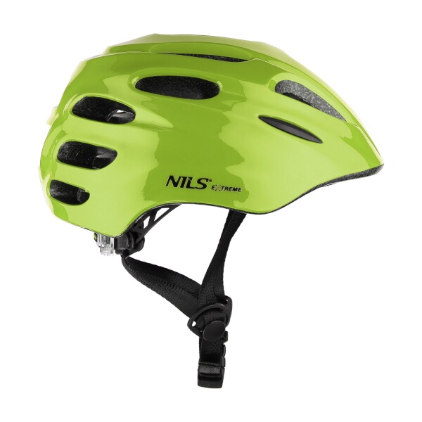 Helma s blikačkou NILS Extreme MTW01, zelená, vel. XXS (42-48)