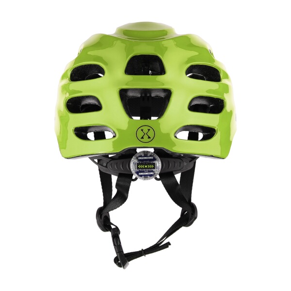Helma s blikačkou NILS Extreme MTW01, zelená, vel. XXS (42-48)