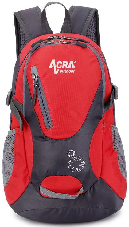 ACRA Batoh BA20-CRV Backpack 20 L turistický červený