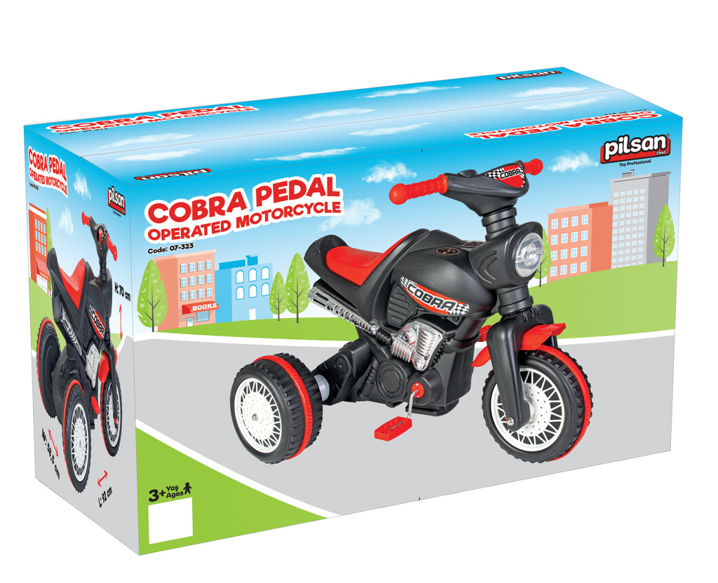 Pilsan Šlapací dětská tříkolka, Cobra