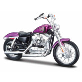 Maisto Harley Davidson XL 1200V Seventy-Two (2013), Fialová 1:18 