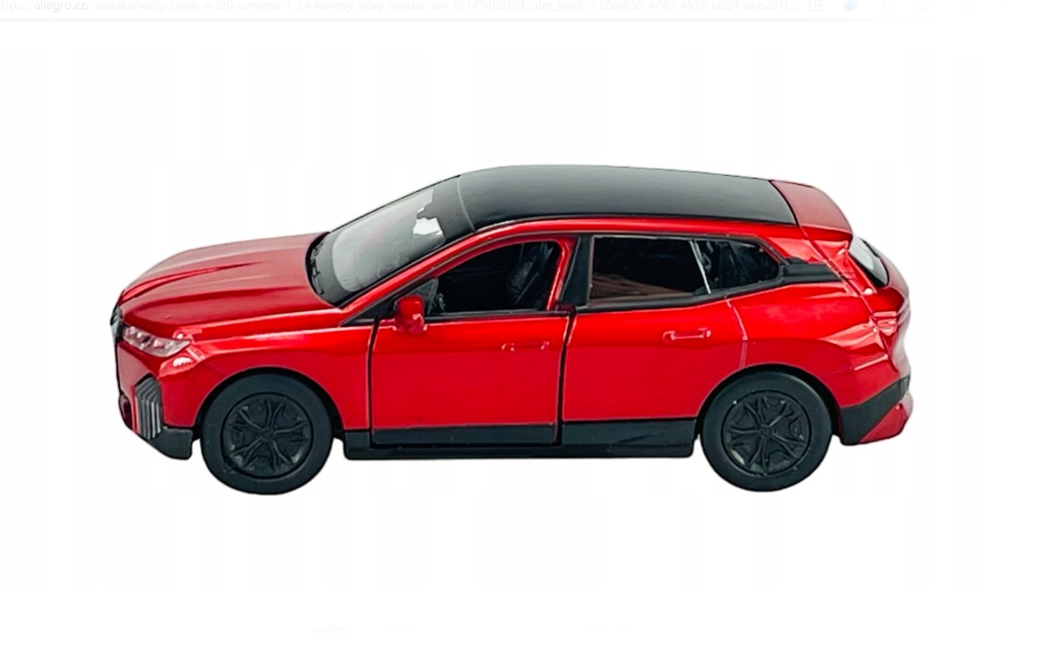 Welly BMW iX (red) 1:34