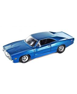 Maisto Dodge Charger R/T (1969 ), Modrý 1 : 24