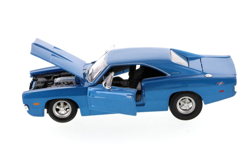 Maisto Dodge Charger R/T (1969), Modrý 1:25