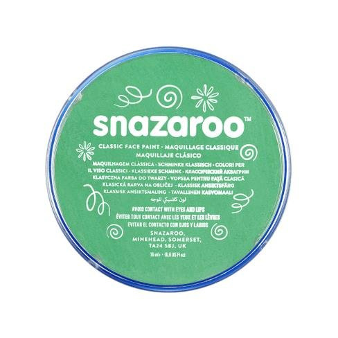 Snazaroo barva na obličej 18 ml. - Zelená, Bright Green