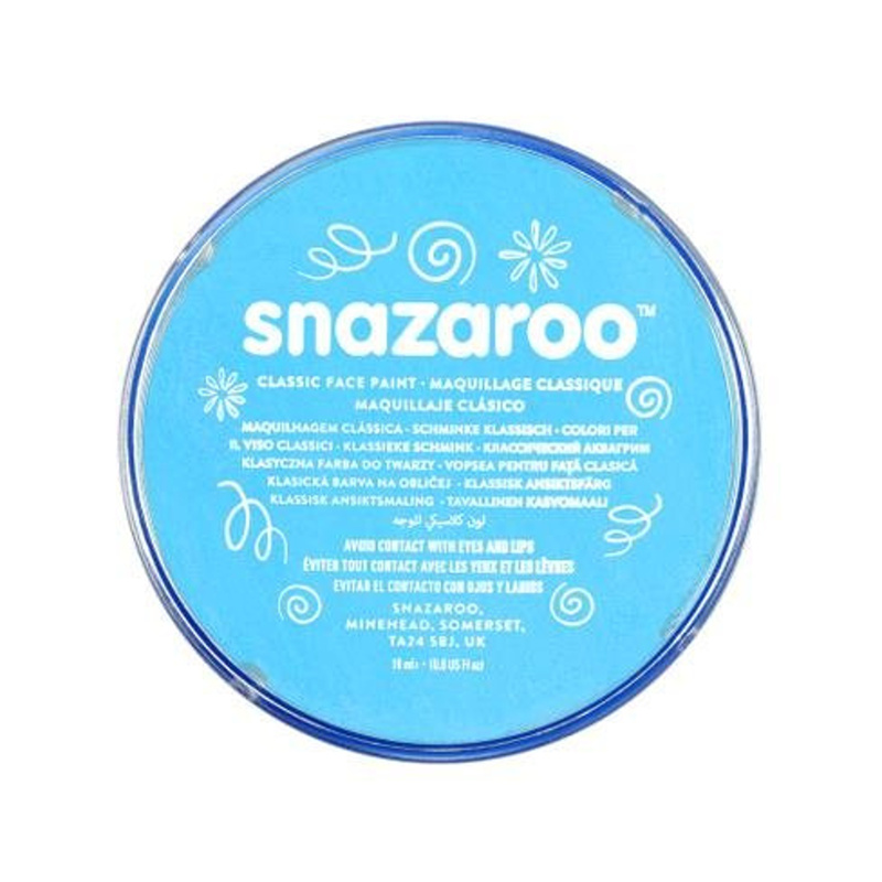 Snazaroo barva na obličej 18 ml. - Tyrkysová, Turquoise