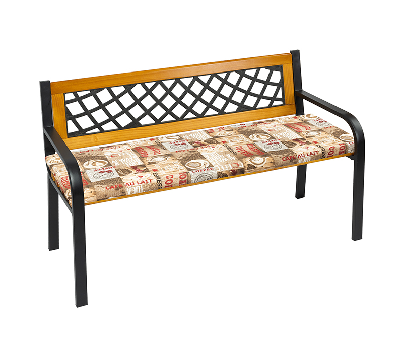 Bellatex Sedák na lavici hladký, Káva zrnková - 40x120cm