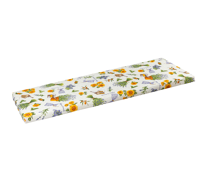 Bellatex Sedák na lavici hladký, Levandule - 40x140cm