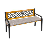 Bellatex Sedák na lavici hladký - Kostička hnědá - 40x120 cm