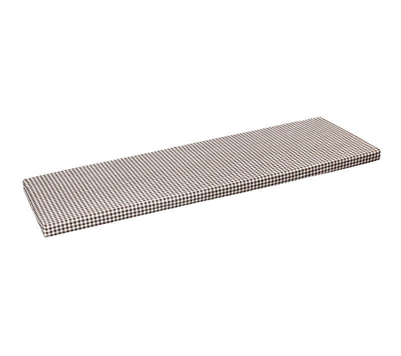 Bellatex Sedák na lavici hladký, Kostička hnědá - 40x140cm