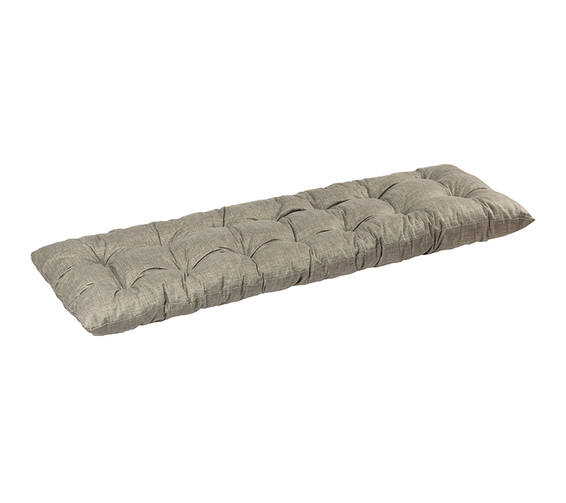 Bellatex Sedák na lavici prošívaný, Hnědá, šedá - 40x140cm