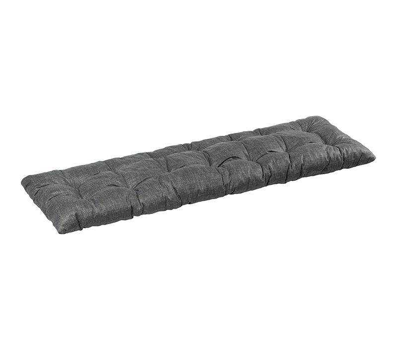 Bellatex Sedák na lavici prošívaný, Grafitový - 40x120cm