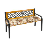 Bellatex Sedák na lavici prošívaný - Káva hnědá - 40x150cm