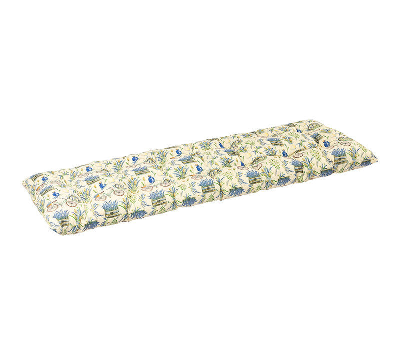 Bellatex Sedák na lavici prošívaný, Levandule fialová - 40x140cm