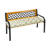 Bellatex Sedák prošívaný na lavici, Levandule modrá - 40x140cm