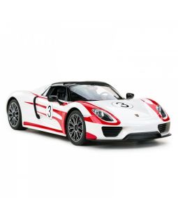 R/C auto Rastar Porsche 918 Spyder Bílé (1:14)