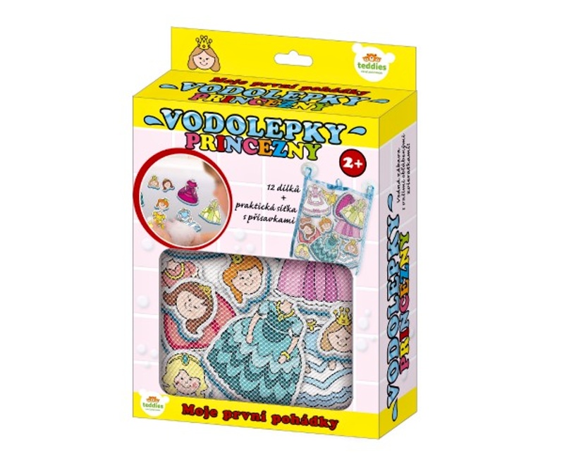 Vodolepky Moje první pohádky Princezny 12ks