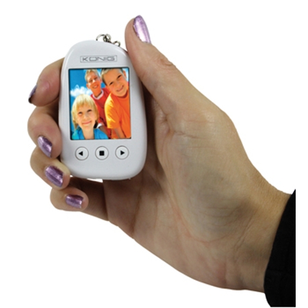 Fotorámeček - Přívěsek na klíče s pamětí 8 MB - 70 fotek