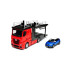 Bburago Mercedes Benz Actros autotransport a Renault Captur 1:43