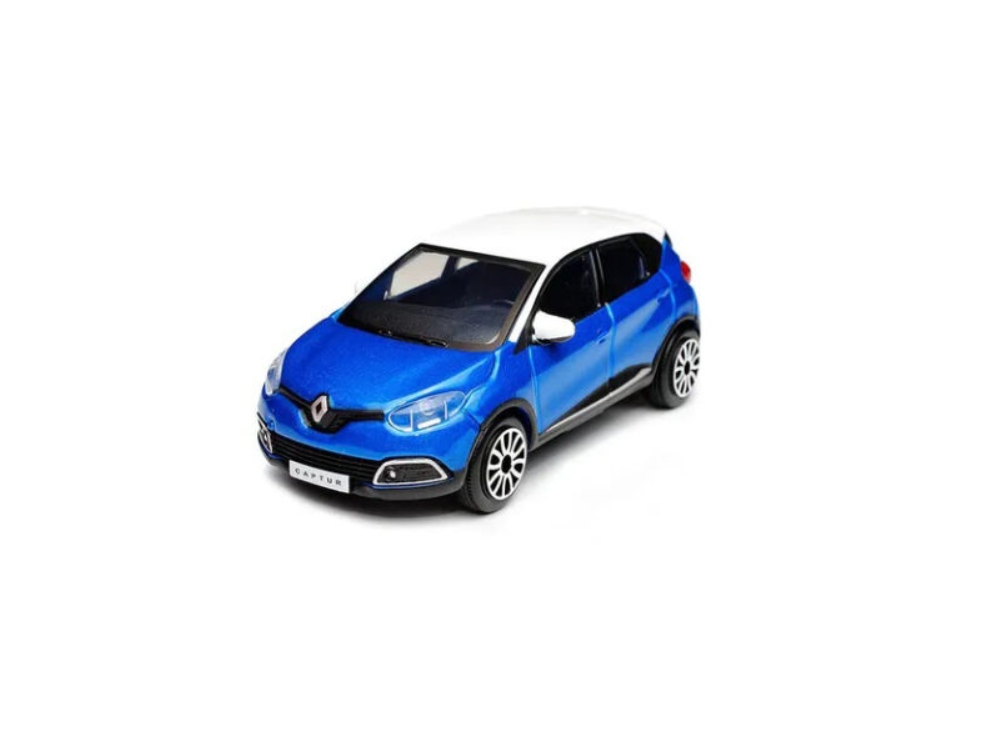 Bburago Mercedes Benz Actros autotransport a Renault Captur 1:43