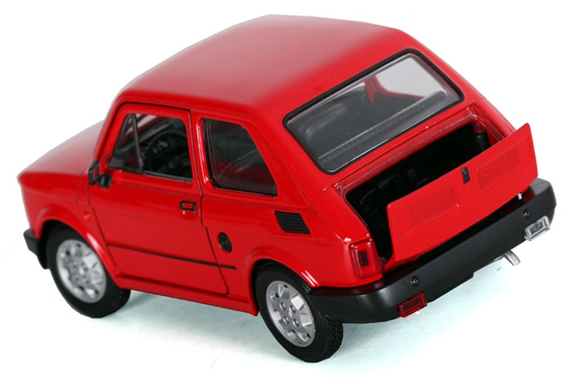 Welly Fiat 126 Červený 1:21