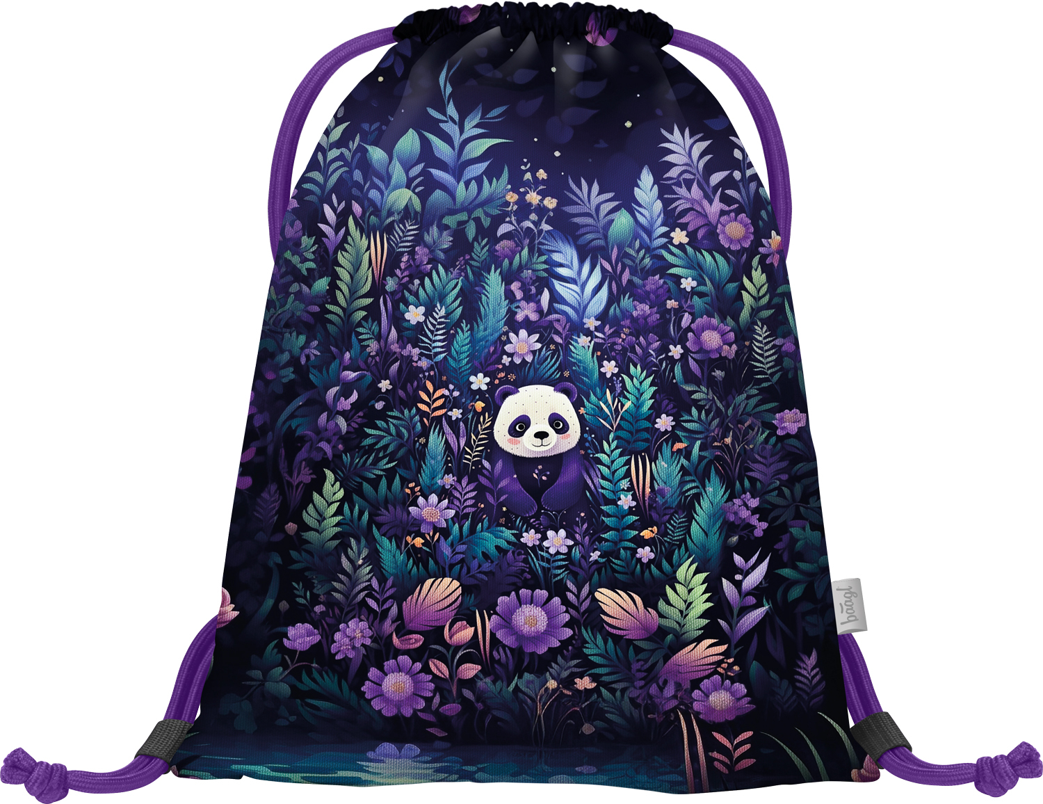 BAAGL 3 SET Ergo Jungle Panda: aktovka, penál, sáček