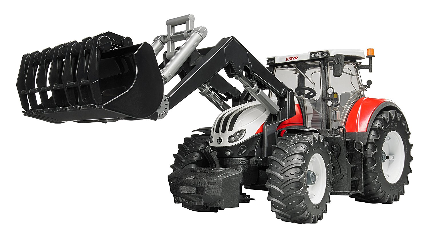Bruder 3181 Traktor Steyr 6300 Terrus CVT s přední lžící