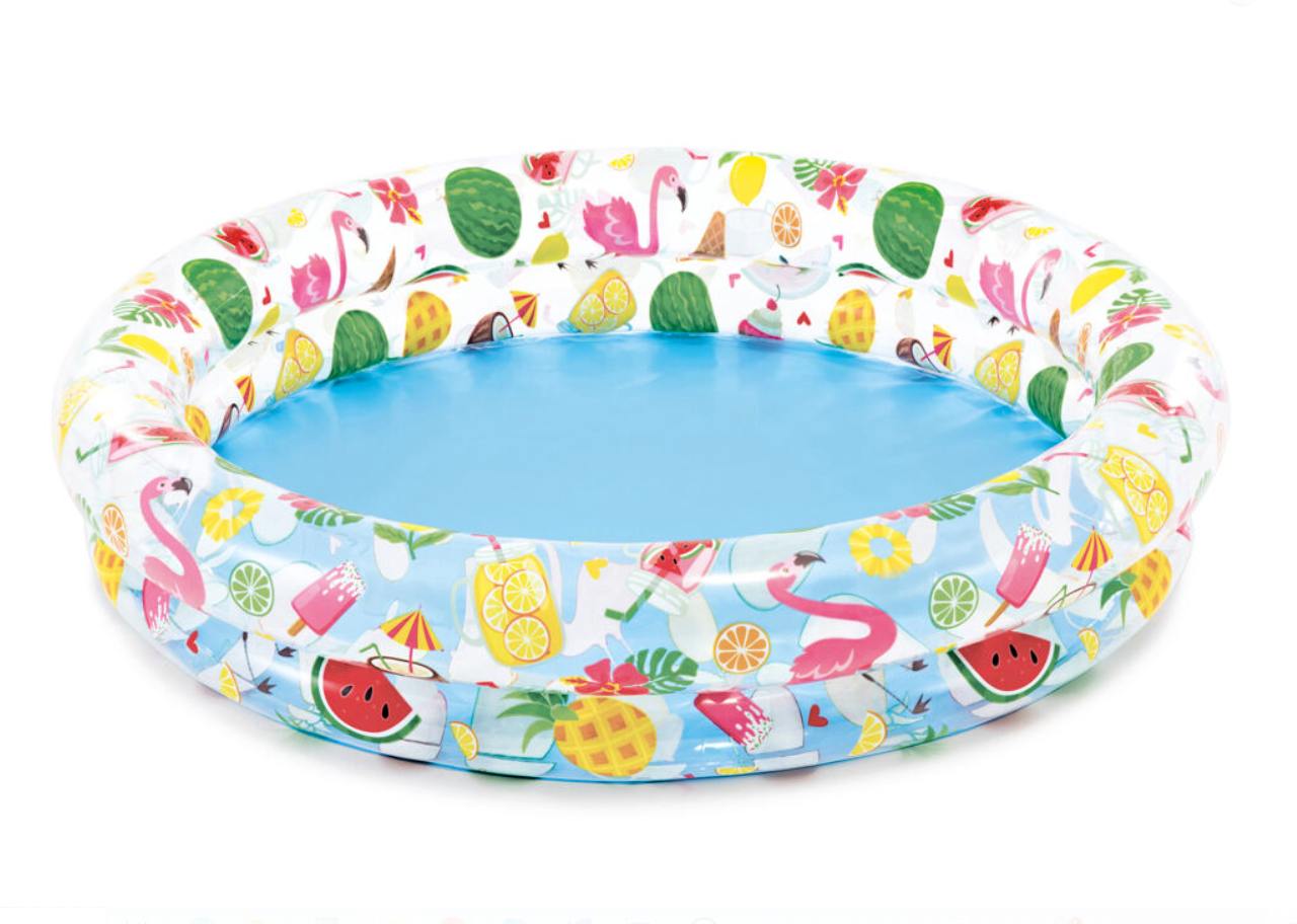 INTEX 59421 Kulatý dětský bazén Fruity 125x25 cm