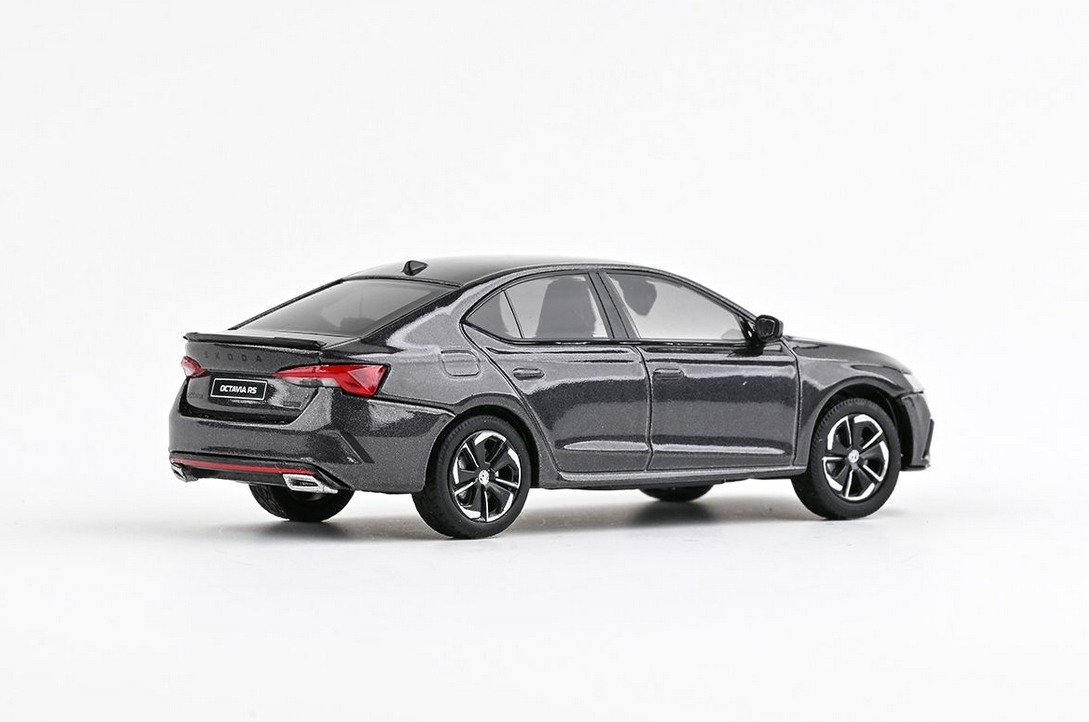 Abrex Škoda Octavia IV RS (2020) Šedá Titan Metalíza 1:43