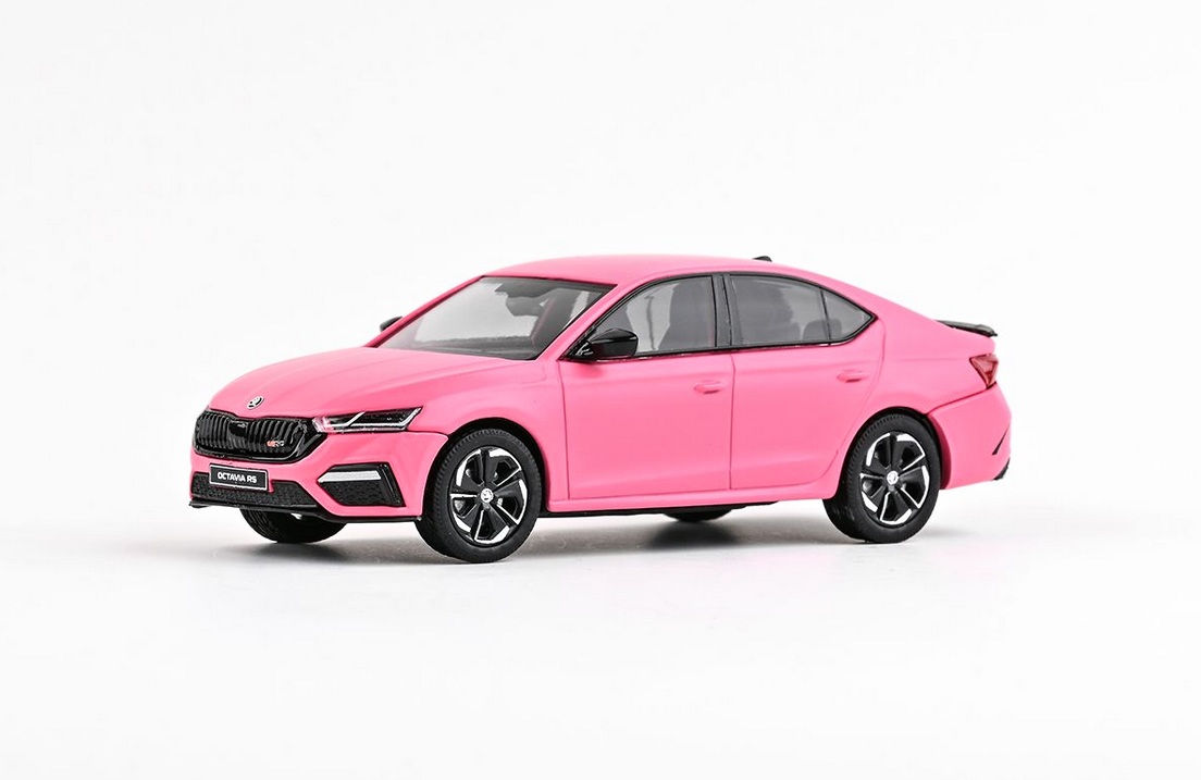 Abrex Škoda Octavia IV RS (2020) Růžová 1:43