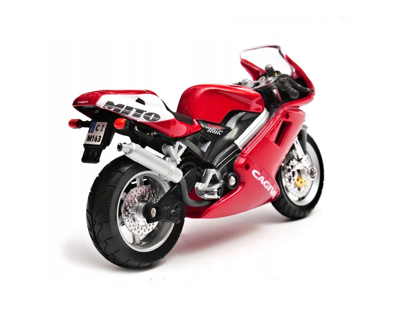 Welly Cagiva Mito 125 (red) 1:18