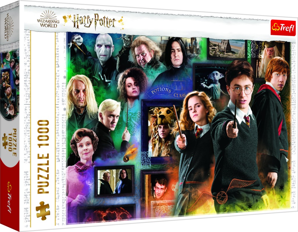 Trefl puzzle 1000 dílků - Harry Potter Kouzelnický svět