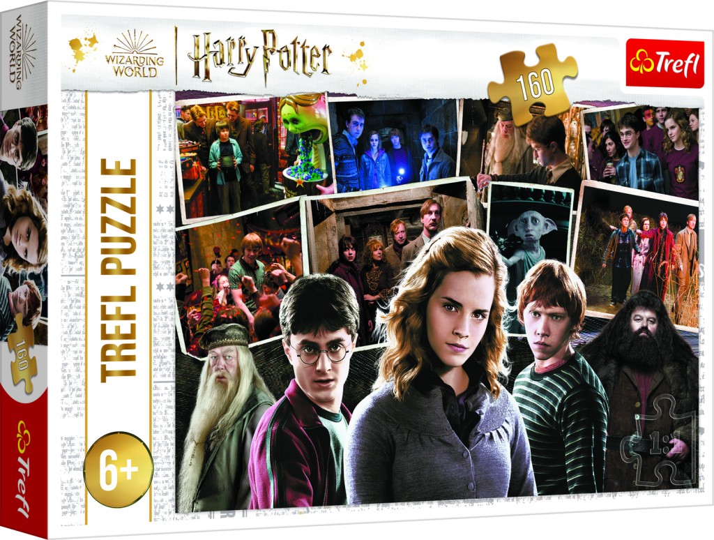 Trefl puzzle 160 dílků - Harry Potter a přátelé
