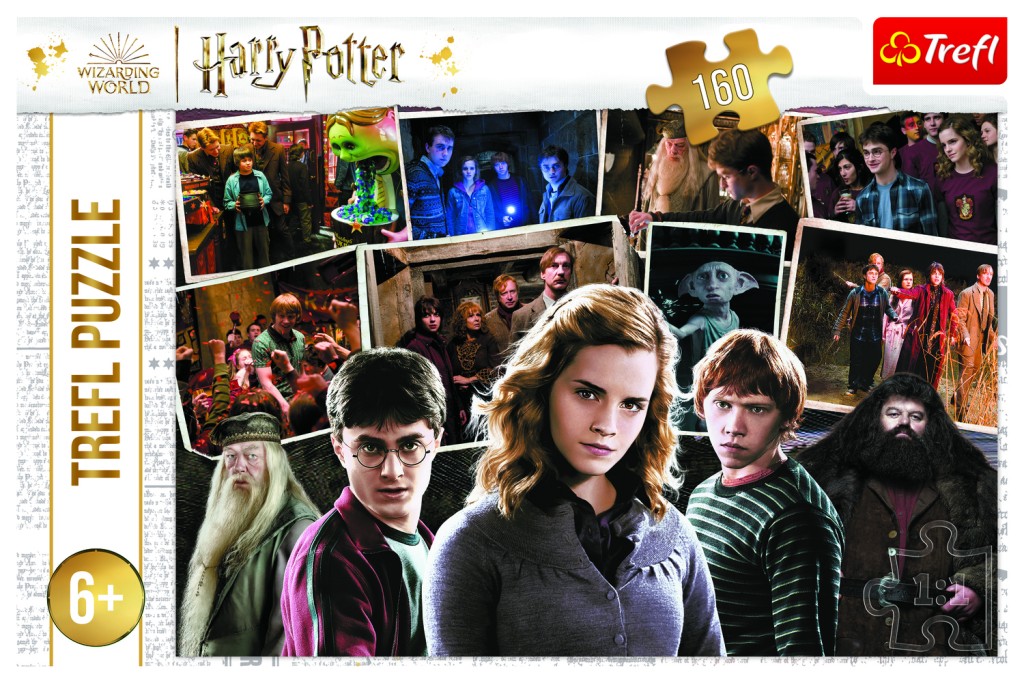 Trefl puzzle 160 dílků - Harry Potter a přátelé